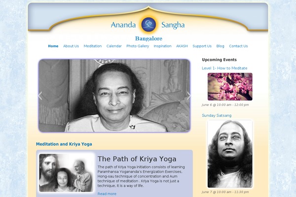 anandabangalore.org site used Twentytenchildananda_v2.0