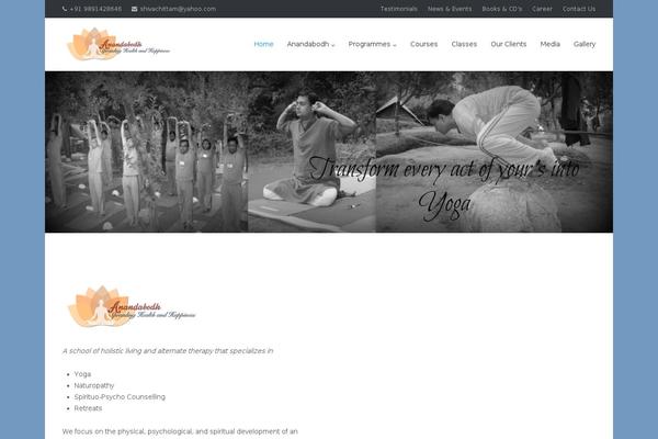 Ultra theme site design template sample
