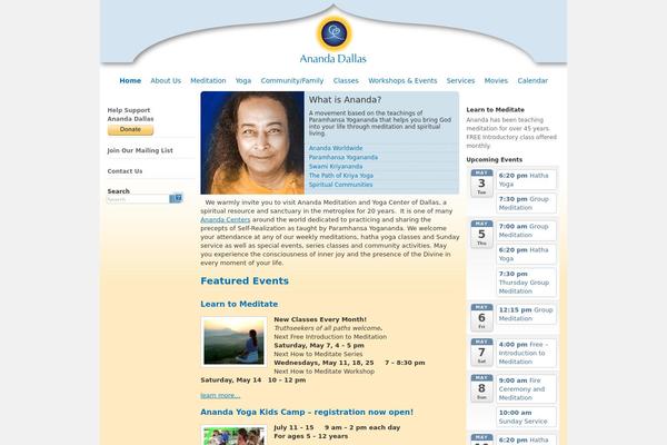 anandadallas.org site used Twentytenchildananda_v2.0
