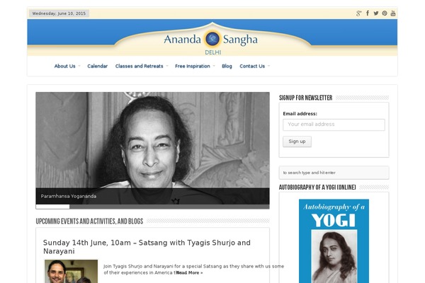 Site using WP Socializer plugin