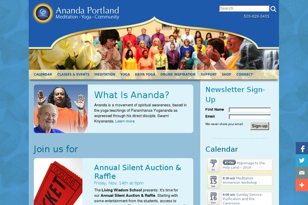 Site using WP FullCalendar plugin