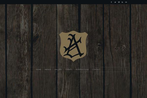 California theme site design template sample