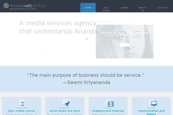Flati theme site design template sample