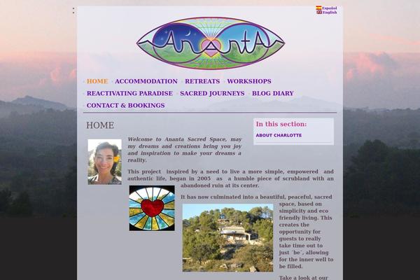 anantasacredspace.com site used Agregado