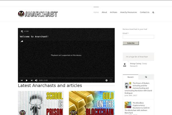 anarchast.com site used Melady