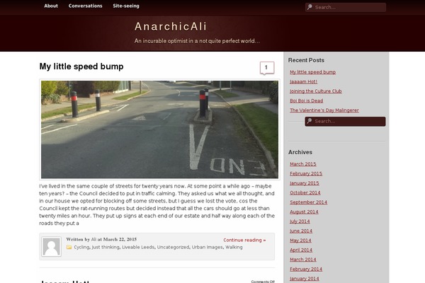 Site using My Twitter Widget plugin