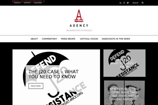 anarchistagency.com site used Simplemag