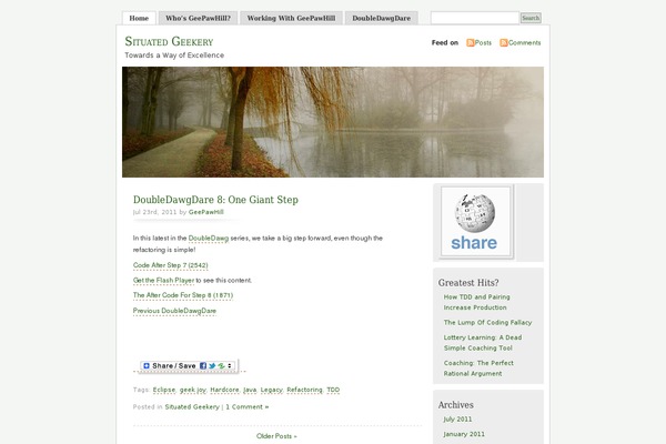 Misty Look theme site design template sample