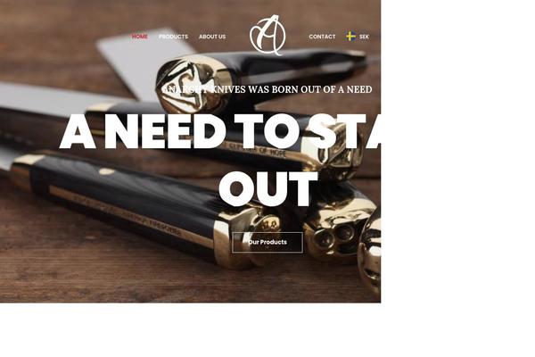 Site using Wp-widget-in-navigation plugin