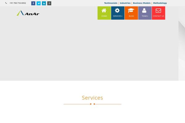 anarsolutions.com site used Eptima
