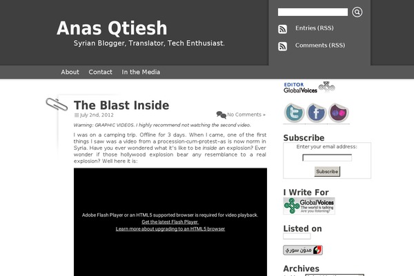 Charcoal theme site design template sample