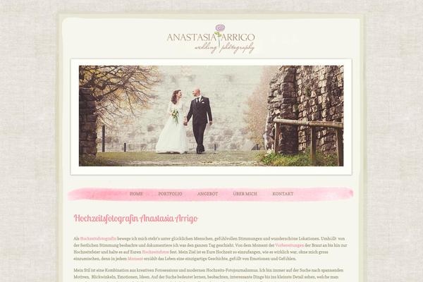 Prophoto4 theme site design template sample