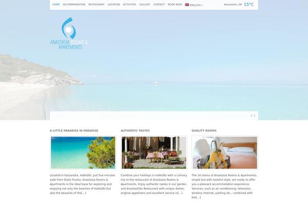 Wp_aegean5-v1.5 theme site design template sample