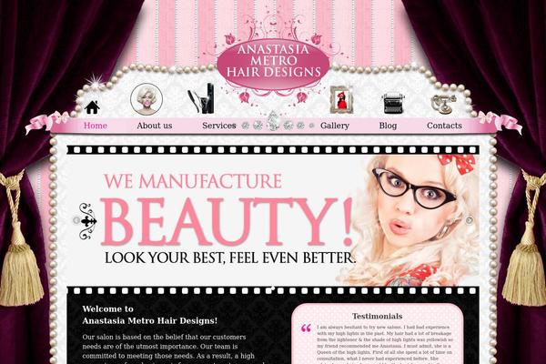 anastasiahairdesign.com site used Anastasia