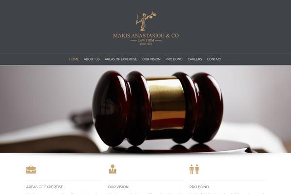 Lawyers Attorneys theme site design template sample