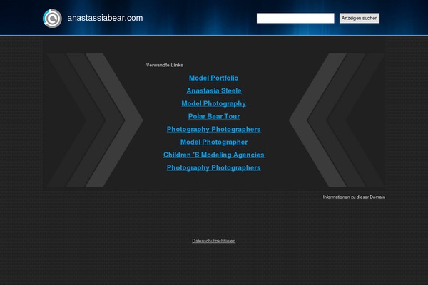 Bear theme site design template sample