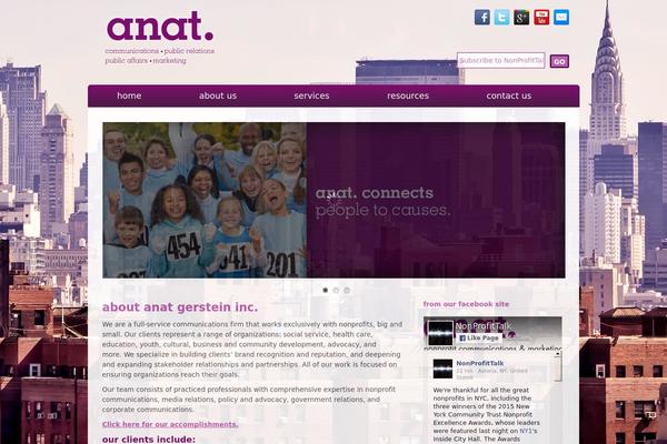 Neuro theme site design template sample