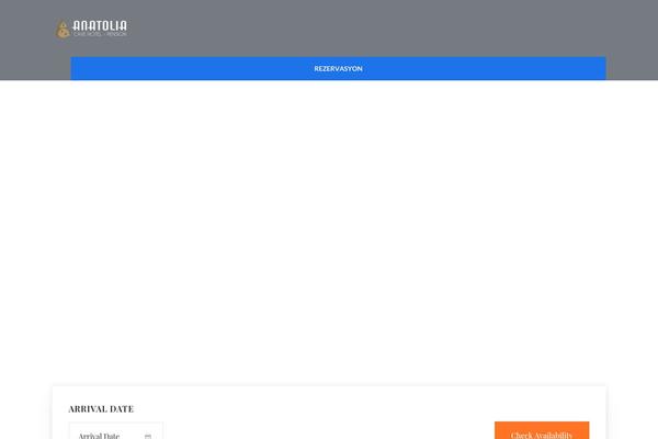 Site using Wp-hotel-booking plugin