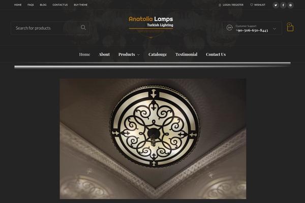 Site using Jck-woo-quickview plugin