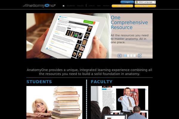 Empire theme site design template sample