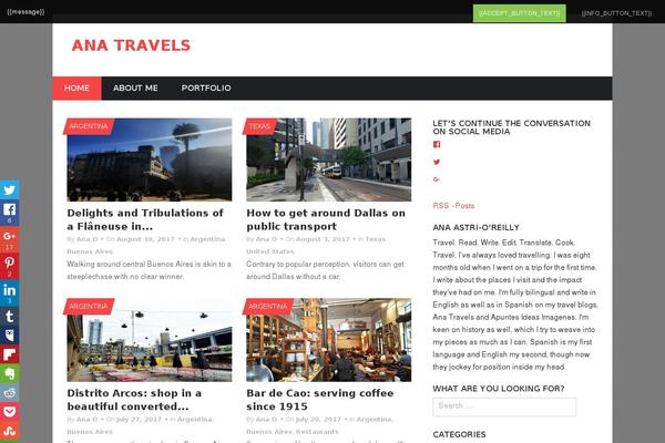 Trident Lite theme site design template sample