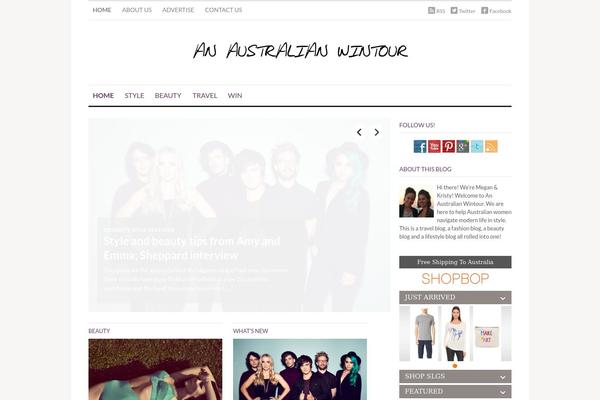 Originmag theme site design template sample