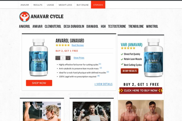 anavarcycle.com site used Apollo