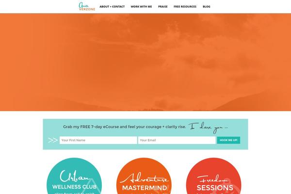 Jacqueline theme site design template sample