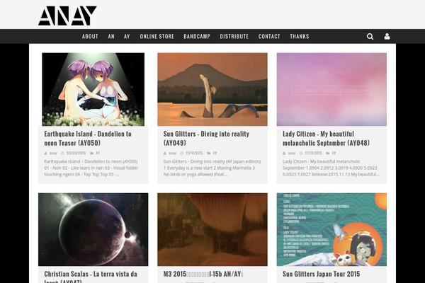 Valenti theme site design template sample