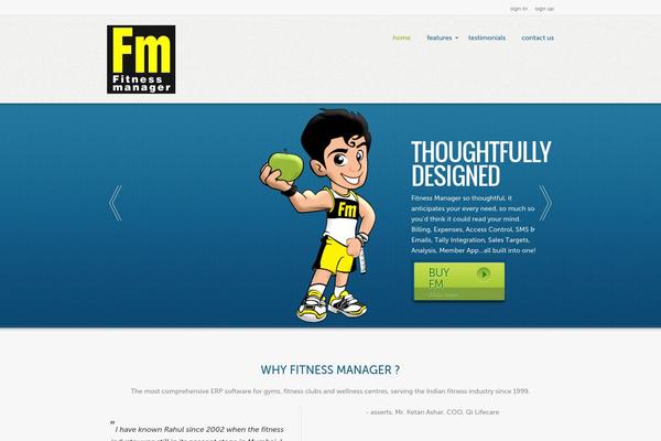 Optima theme site design template sample