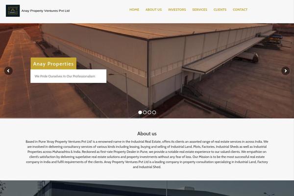 Houzez theme site design template sample