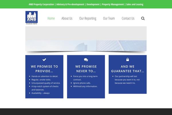 Total theme site design template sample