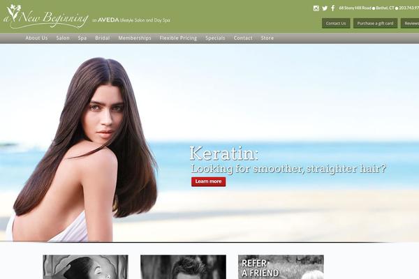 Beautypress theme site design template sample
