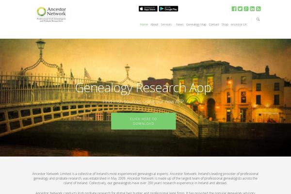 Site using The Social Links plugin
