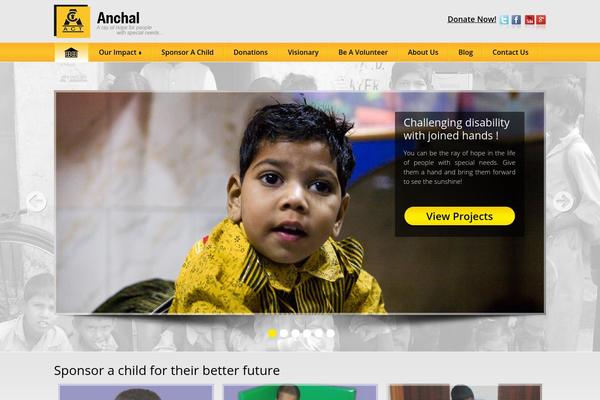 anchalindia.org site used Anchal