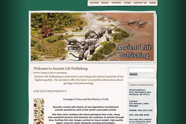 Adventure Journal theme site design template sample