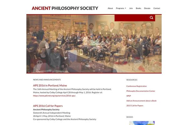 Aps theme site design template sample