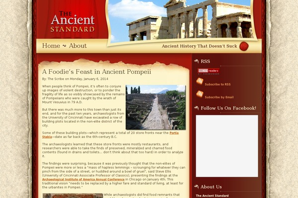 Site using Widgets plugin