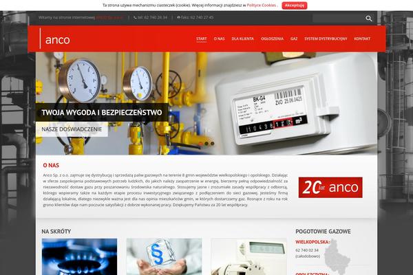Corpo theme site design template sample