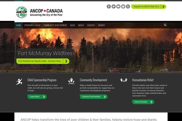 Hope-charity-theme theme site design template sample