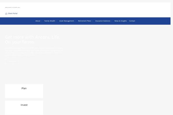Cms theme site design template sample