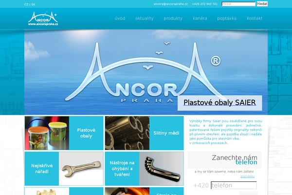 ancorapraha.cz site used Ancora