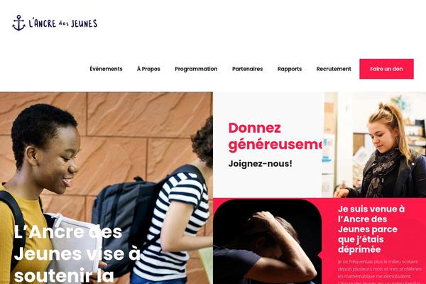 Academist theme site design template sample