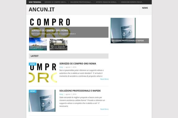 Point theme site design template sample