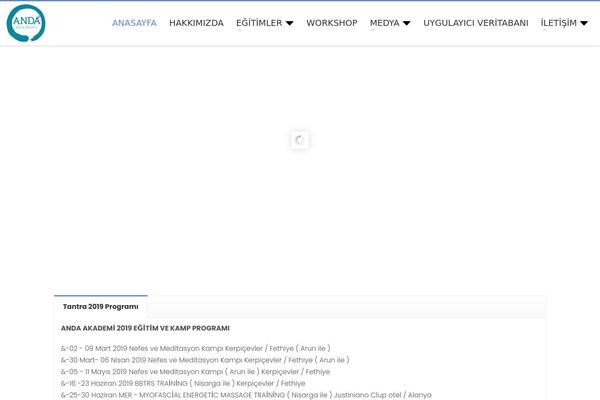 andaakademi.com site used Kallyas