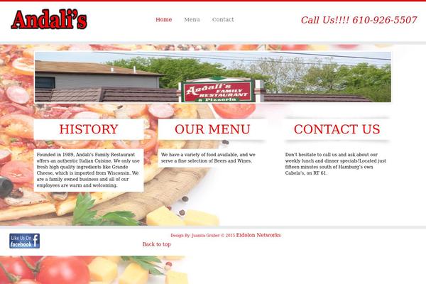 Customizr theme site design template sample