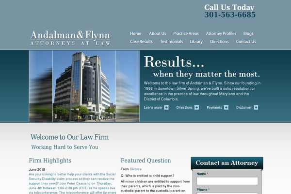 andalmanflynn.com site used Andalmanflynn