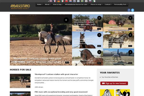 Gridbox theme site design template sample