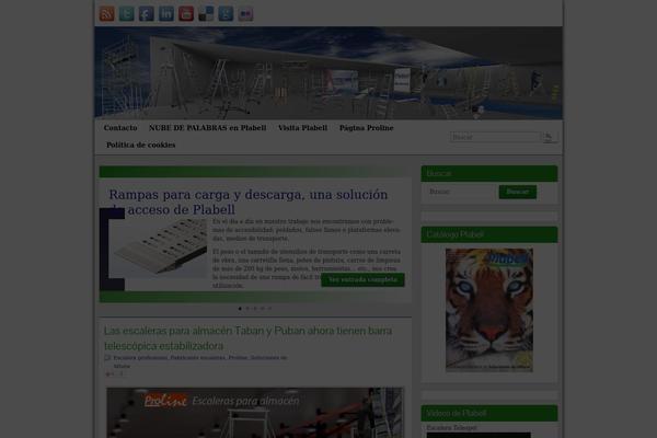 Graphene theme site design template sample