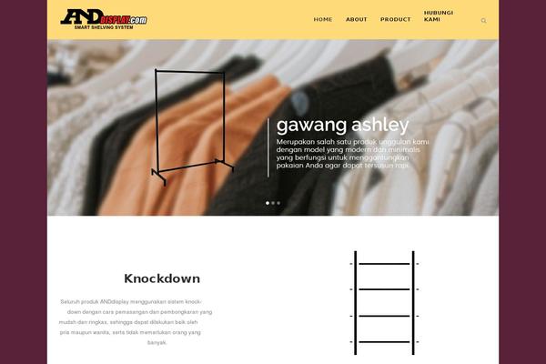 Expression theme site design template sample